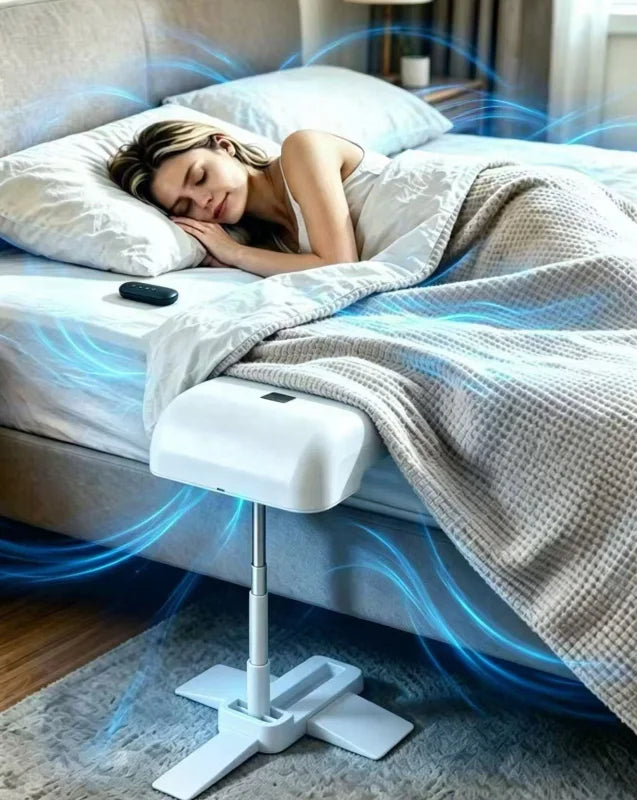 Under Sheet Bed Sleep Fan Night Sweat Relief Cooling Sleep Fantail Bed Fan Reduce Night Sweats