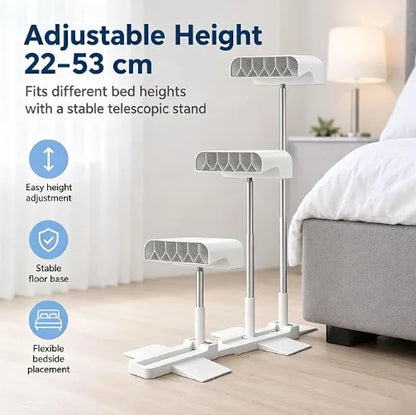 Under Sheet Bed Sleep Fan Night Sweat Relief Cooling Sleep Fan for Bedroom with Adjustable Height